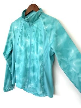 Athleta Aqua Women's Full-Zip Jacket, Long Sleeves, High-Low Hem